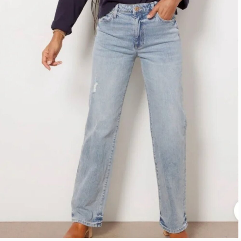 KUT from the Kloth Sienna High Waist Wide Leg Jeans Sz 2